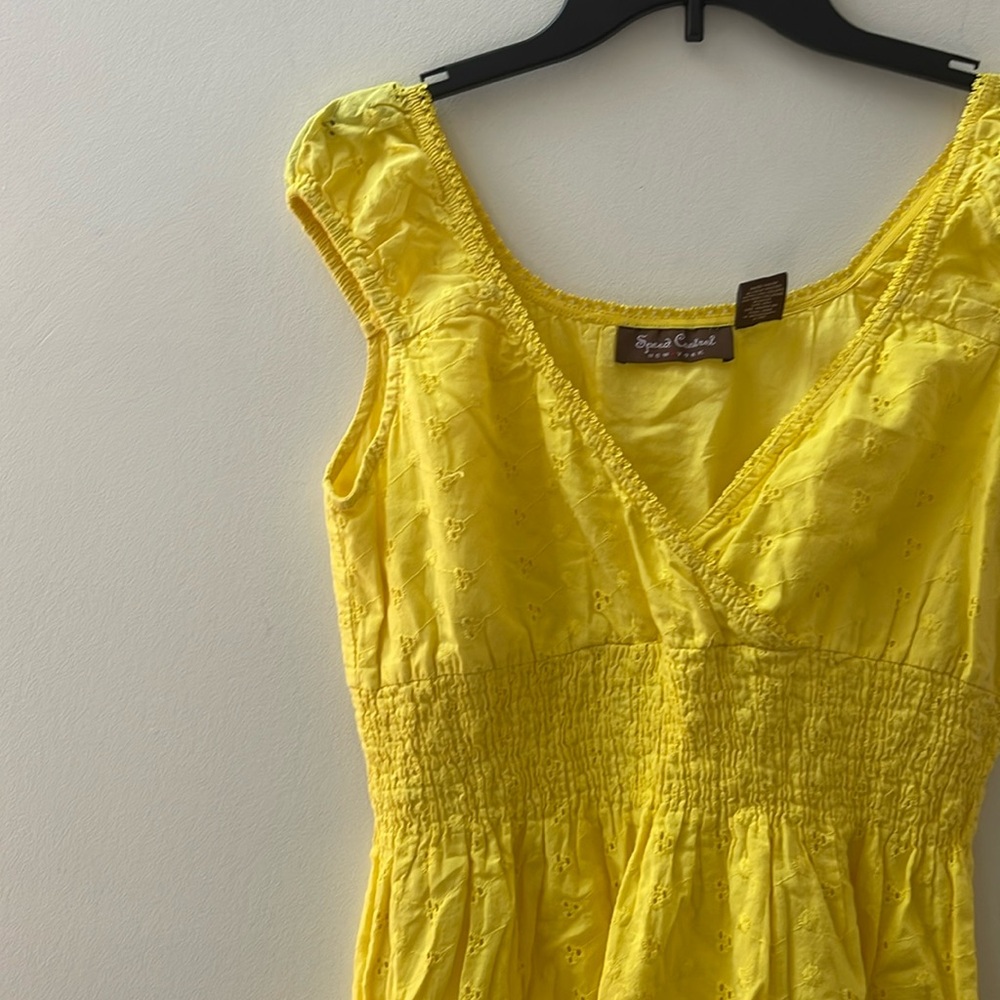 Yellow Flower Dress